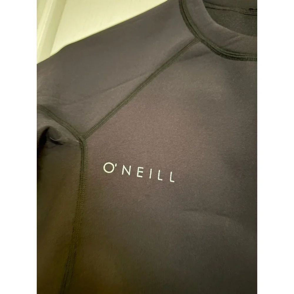 O'Neill Reactor II 1.5mm Short‎ Sleeve Wetsuit Top Black Mens Small 5081 Beach